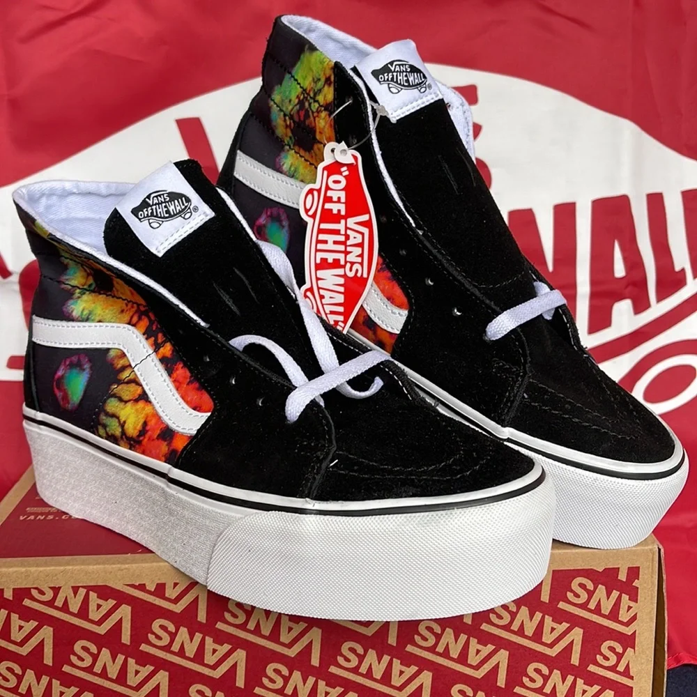 Vans Sk8-Hi Tapered Paradoxical Black/Multi VNOA5JMKBML WMNS Platforms - sneaker